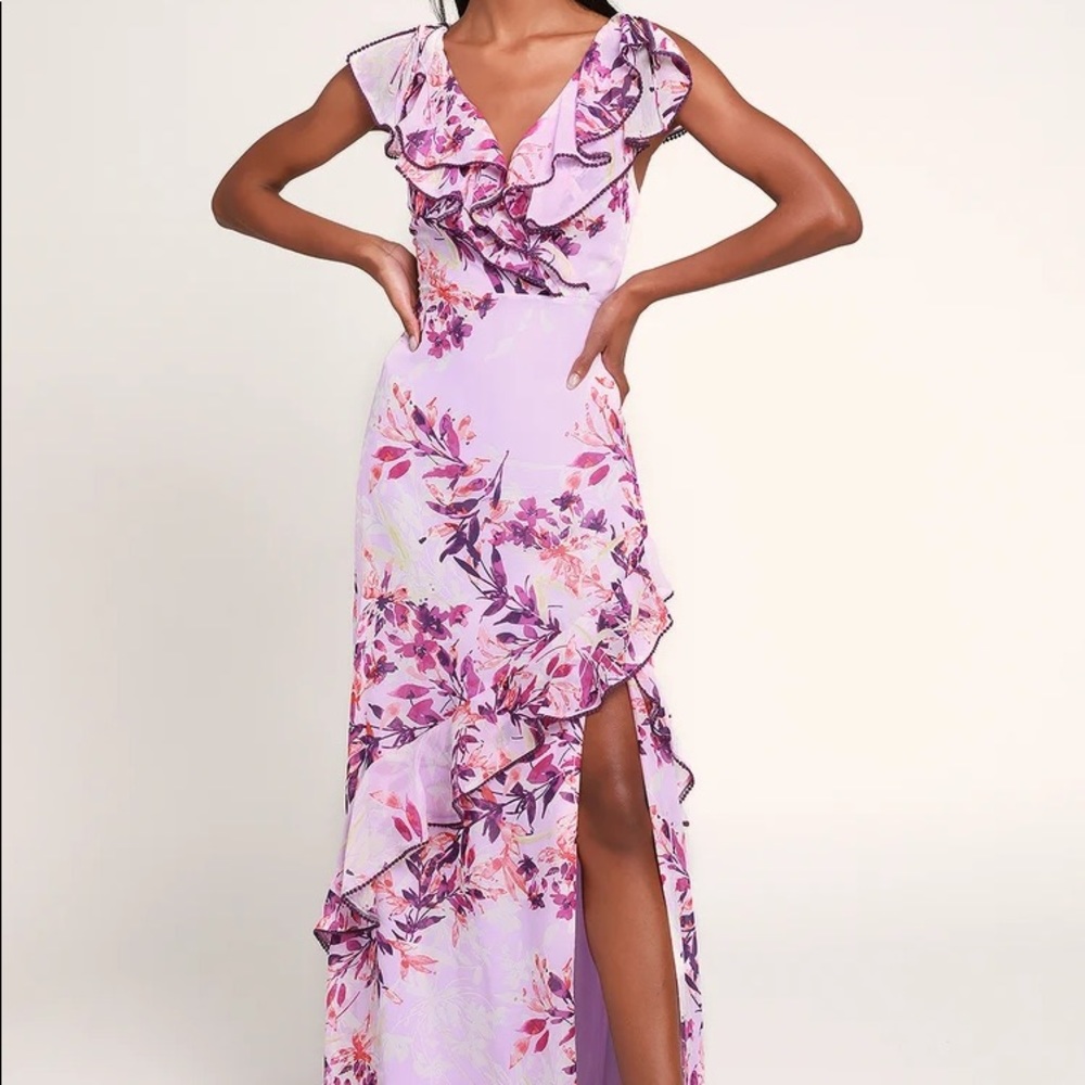 Lilac Maxi Dress from Lulu’s